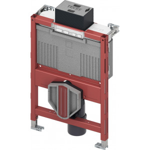 TECEprofil unitazo modulis su Uni 750 vandens bakeliu, montavimo aukštis 750 mm