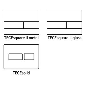 TECE rėmelis II WC higieninėms tabletėms skirtas plokštelėms (TECEsquareI II metalas, TECEsquare II stiklas ir TECEsolid)