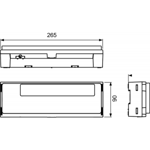 TECEfloor šildymo / vėsinimo modulis SH-HCM