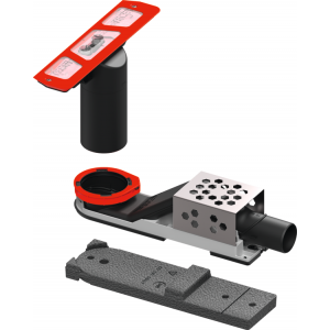 TECEdrainway horizontalus...