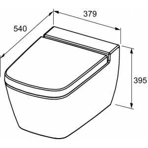 TECEone komplektas, šaltas vanduo