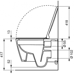 TECEneo komplektas, karštas ir šaltas vanduo