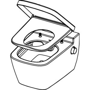 TECEone komplektas, karštas ir šaltas vanduo