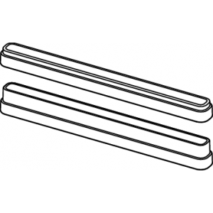 TECEdrainway pozicionavimo šablono prailginimas, natūraliam akmeniui