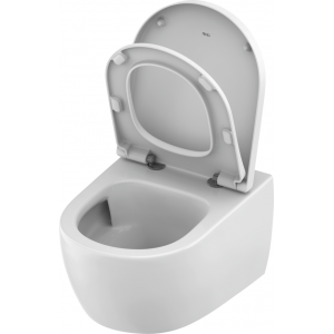 TECEloft komplektas, unitazo keramika su cikloniniu nuplovimu, dangtis